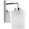 Progress Lighting Merry 1-light Etched Glass Transitional Vanity Light