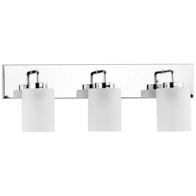 Progress Lighting Merry 3-light Etched Glass Transitional Vanity Light