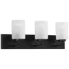Progress Lighting Merry 3-light Etched Glass Transitional Vanity Light