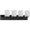 Progress Lighting Merry 4-light Etched Glass Transitional Vanity Light
