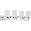 Progress Lighting Merry 4-light Etched Glass Transitional Vanity Light