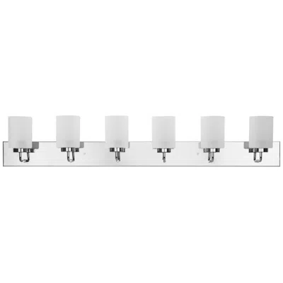 Progress Lighting Merry 6-light Etched Glass Transitional Vanity Light
