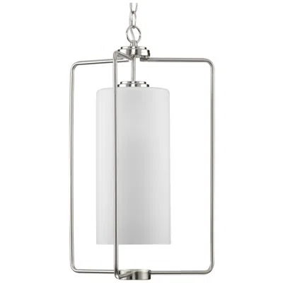 Progress Lighting Merry Collection One-light Etched Glass Foyer Pendant Light