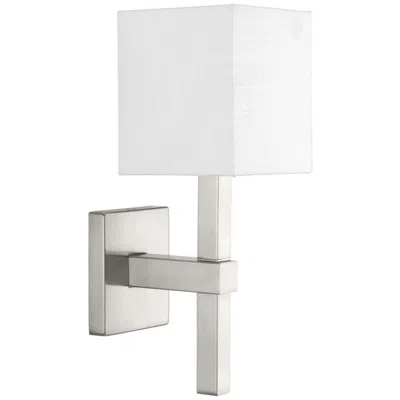 Progress Lighting Metro Collection One-light New Traditional Summer Linen Wall Light