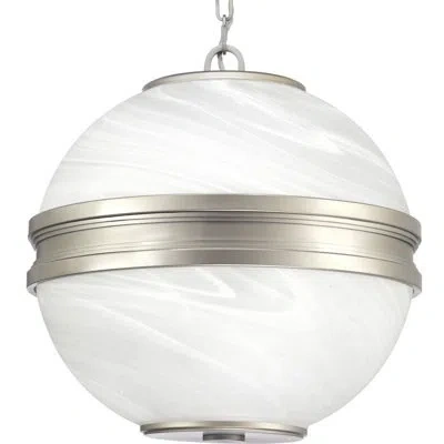 Progress Lighting Moonrise 3-light Single Globe Pendant