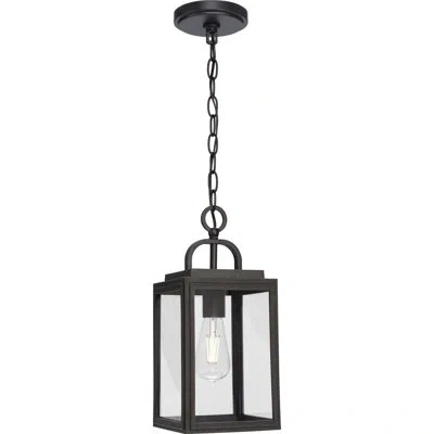 Progress Lighting One-light Transitional Clear Glass Outdoor Hanging Light