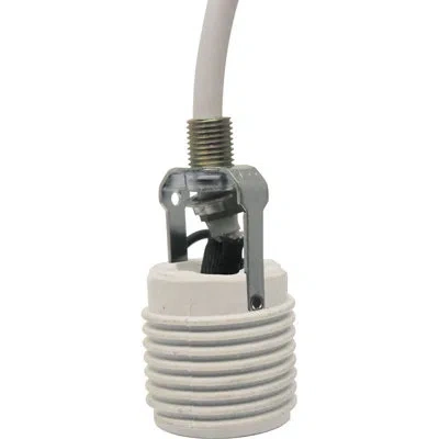 Progress Lighting Pendant Cord Extender In White
