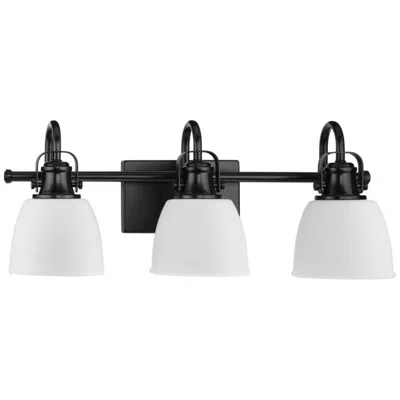 Progress Lighting Preston Collection Three-light Coastal Bath And Vanity Light In White