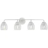 Progress Lighting Quillan Collection Four-light Transitional Bath & Vanity Light