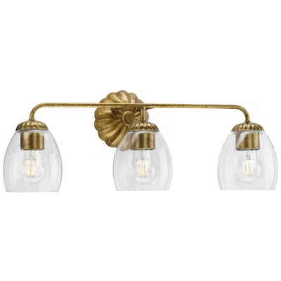 Progress Lighting Quillan Collection Three-light Transitional Bath & Vanity Light