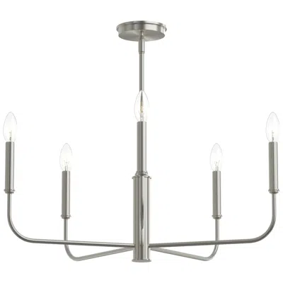 Progress Lighting Reines Five-light Medium  Chandelier