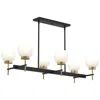 Progress Lighting Rigsby Six-light  Linear Chandelier