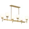 Progress Lighting Rigsby Six-light  Linear Chandelier
