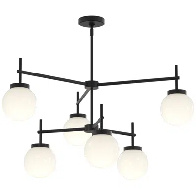 Progress Lighting Rigsby Six-light  Two-tier Chandelier