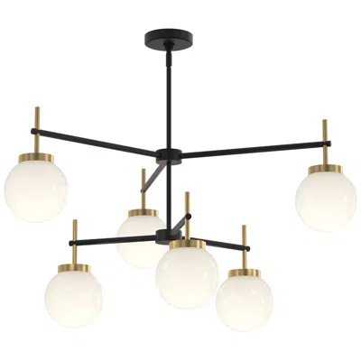 Progress Lighting Rigsby Six-light  Two-tier Chandelier