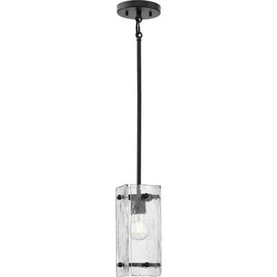 Progress Lighting Rivera 1 - Light Pendant In Matte Black
