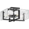 Progress Lighting Rivera Collection Four-light 13 In. Flush Mount