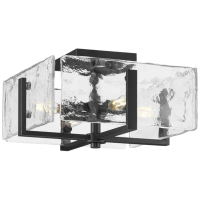 Progress Lighting Rivera Collection Four-light 13 In. Flush Mount