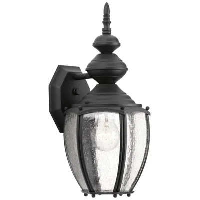 Progress Lighting Roman Coach One-light Medium Wall Lantern In Black