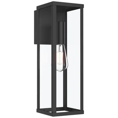 Progress Lighting Ryle One-light Large Wall Lantern With Clear Glass Panels