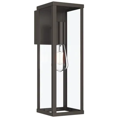 Progress Lighting Ryle One-light Large Wall Lantern With Clear Glass Panels