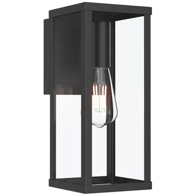 Progress Lighting Ryle One-light  Medium Wall Lantern With Clear Glass Panels