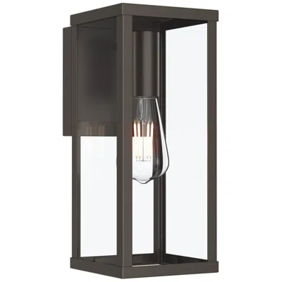 Progress Lighting Ryle One-light  Medium Wall Lantern With Clear Glass Panels
