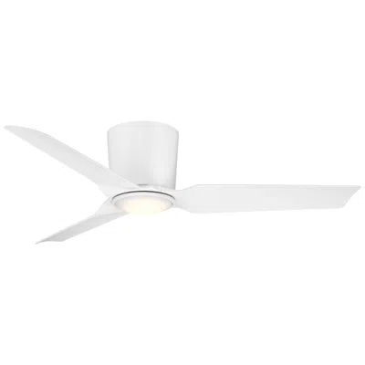 Progress Lighting Rynn Collection 48-in. Three Blade Flush Mount Modern Led Ceiling Fan