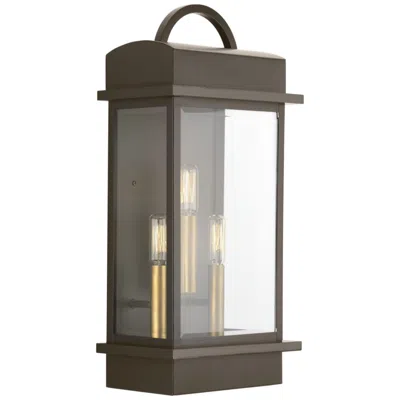 Progress Lighting Santee Collection Three-light Large Wall-lantern