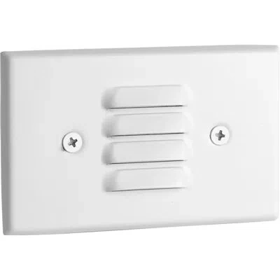 Progress Lighting Savor Led Step Light In Satin White