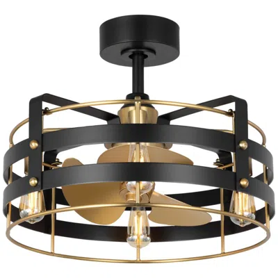 Progress Lighting Sewell Collection 24" Three-blade Modern Ceiling Fan