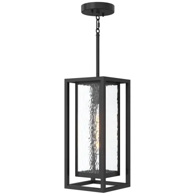 Progress Lighting Shaw 17 Inch 1 Light Outdoor Pendant With Clear Glass