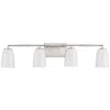 Progress Lighting Spenser Collection Four-light Industrial Vanity Light