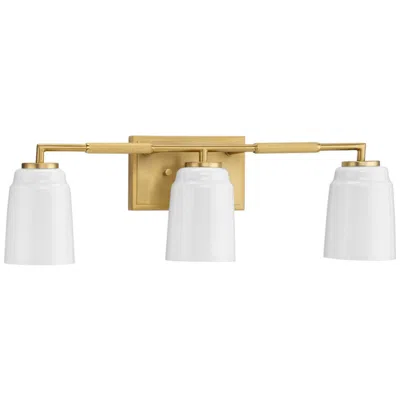 Progress Lighting Spenser Collection Three-light Industrial Vanity Light