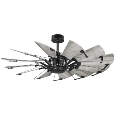 Progress Lighting Springer Collection 52-inch 12-blade Dc Motor Windmill Ceiling Fan