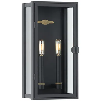Progress Lighting Stature Collection Two-light Clear Glass Medium Outdoor Wall Lantern