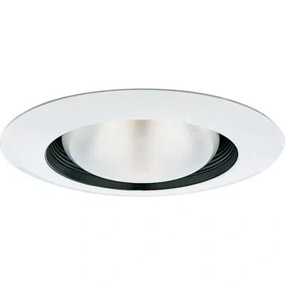 Progress Lighting Step Baffle 6" Recessed Trim In Black
