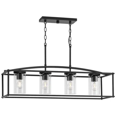 Progress Lighting Swansea Collection Four-light 36" Outdoor Chandelier