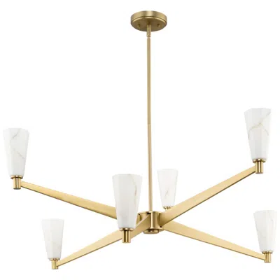 Progress Lighting Tosca Collection Six-light Chandelier