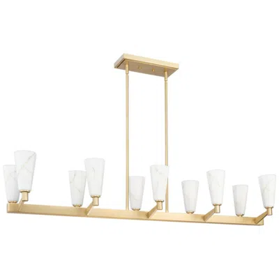 Progress Lighting Tosca Collection Ten-light Linear Chandelier