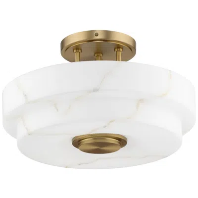 Progress Lighting Tosca Collection Three-light Semi-flush Mount Light