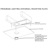 Progress Lighting Universal Mounting Plate Accessory
