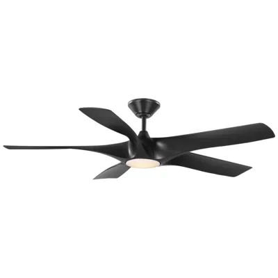 Progress Lighting Vernal Collection 60" Led Wi-fi Indoor/outdoor Smart Dc Ceiling Fan