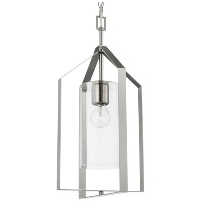 Progress Lighting Vertex Collection One-light Clear Glass Foyer Light