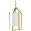 Progress Lighting Vertex Collection One-light Etched White Foyer Light