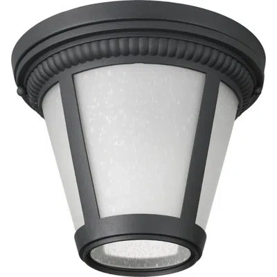 Progress Lighting Westport 1 Light Flush Mount In Black