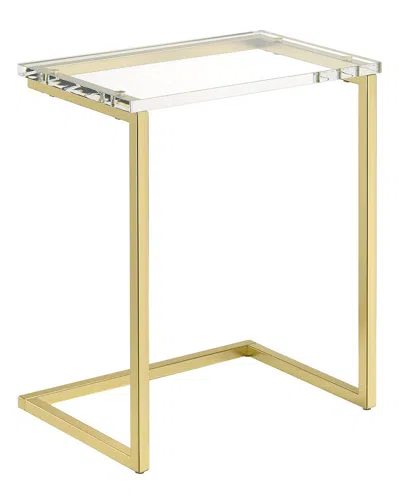 Progressive Furniture Acrylic C-table In Clear
