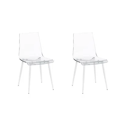 Progressive Furniture Acrylic Dining Chair In Clear