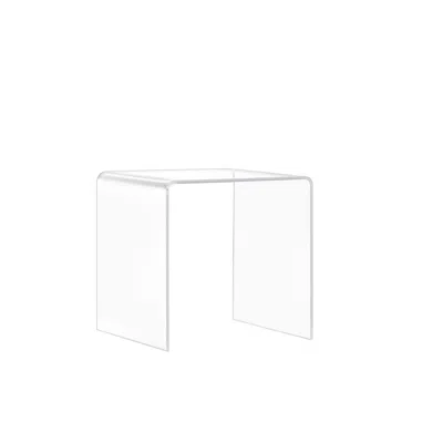 Progressive Furniture Acrylic End/bunching Table In Transparent