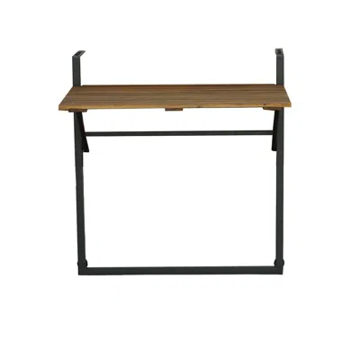 Progressive Furniture Balcony Table, Natural In Brown